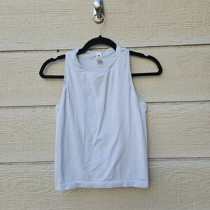 Yogalicious Lux Seamless Carrie Tank light blue-gray large